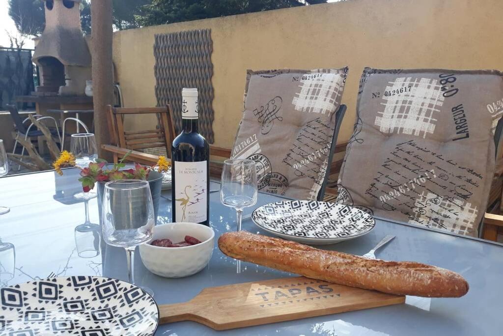 Sauvian Villa 3 Etoiles Pres Des Plages, Parking, Wifi, Clim מראה חיצוני תמונה